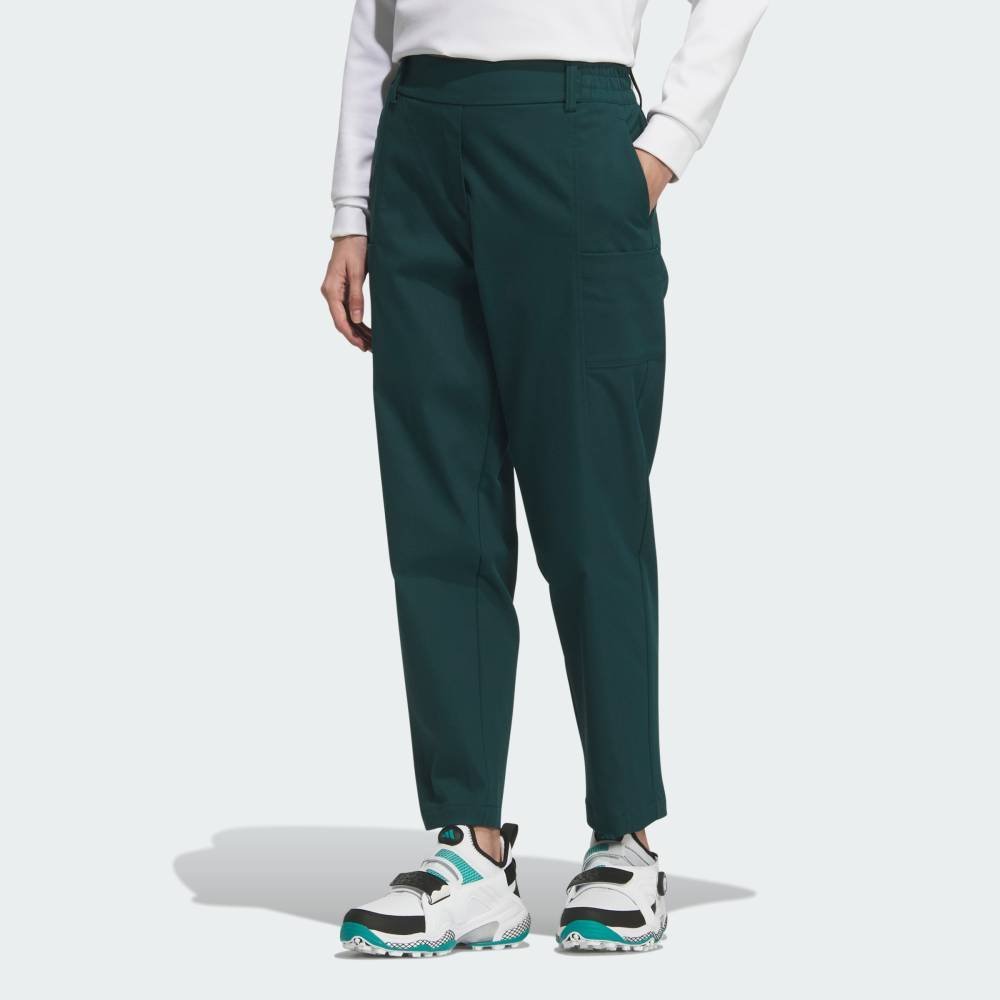 Брюки Beyond the Course EX Stretch Twistweave Ankle Cargo Pants Adidas, green