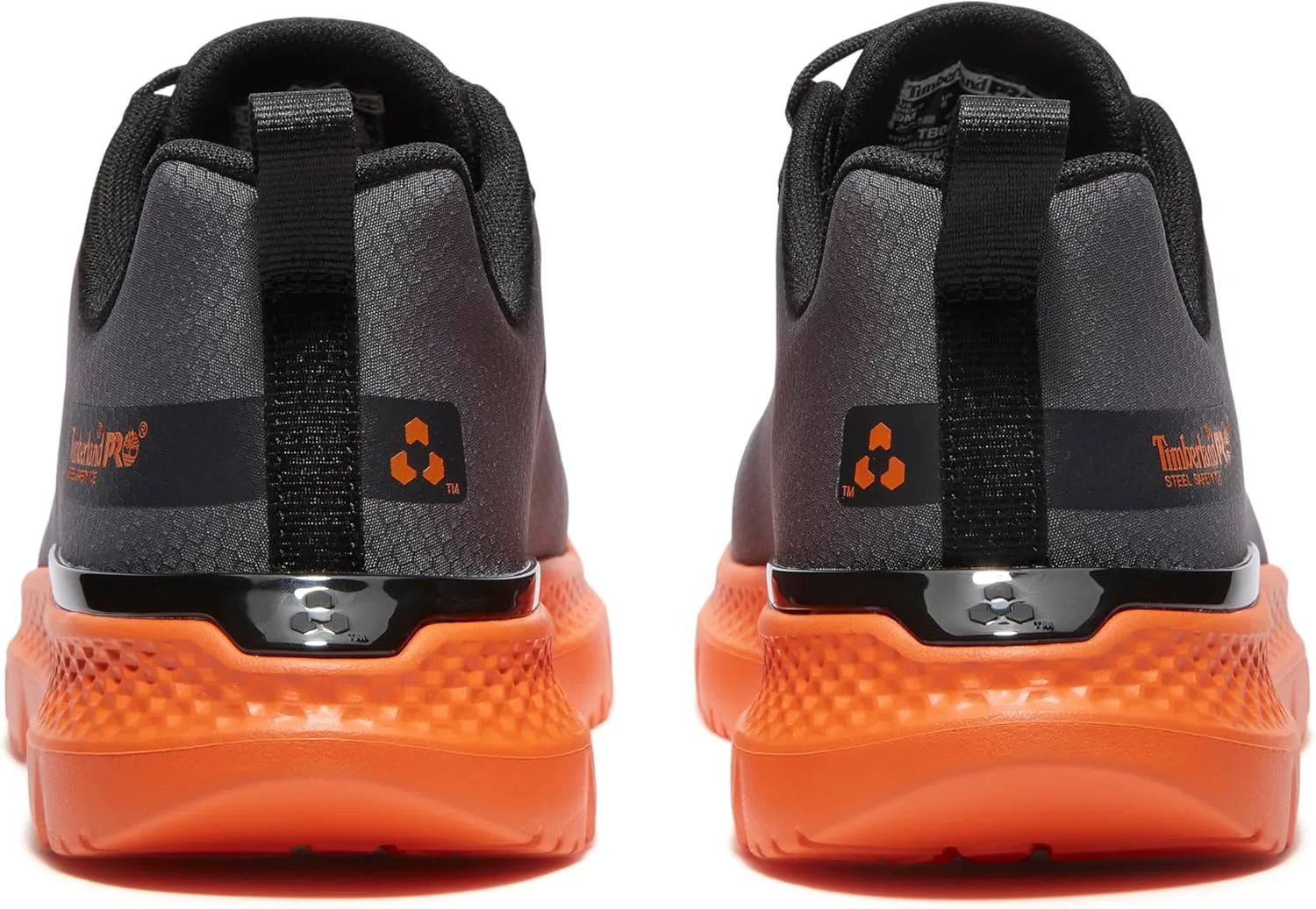 Мужские рабочие кроссовки Timberland PRO Intercept с защитным стальным носком, темно-серый/оранжевый — фото 4