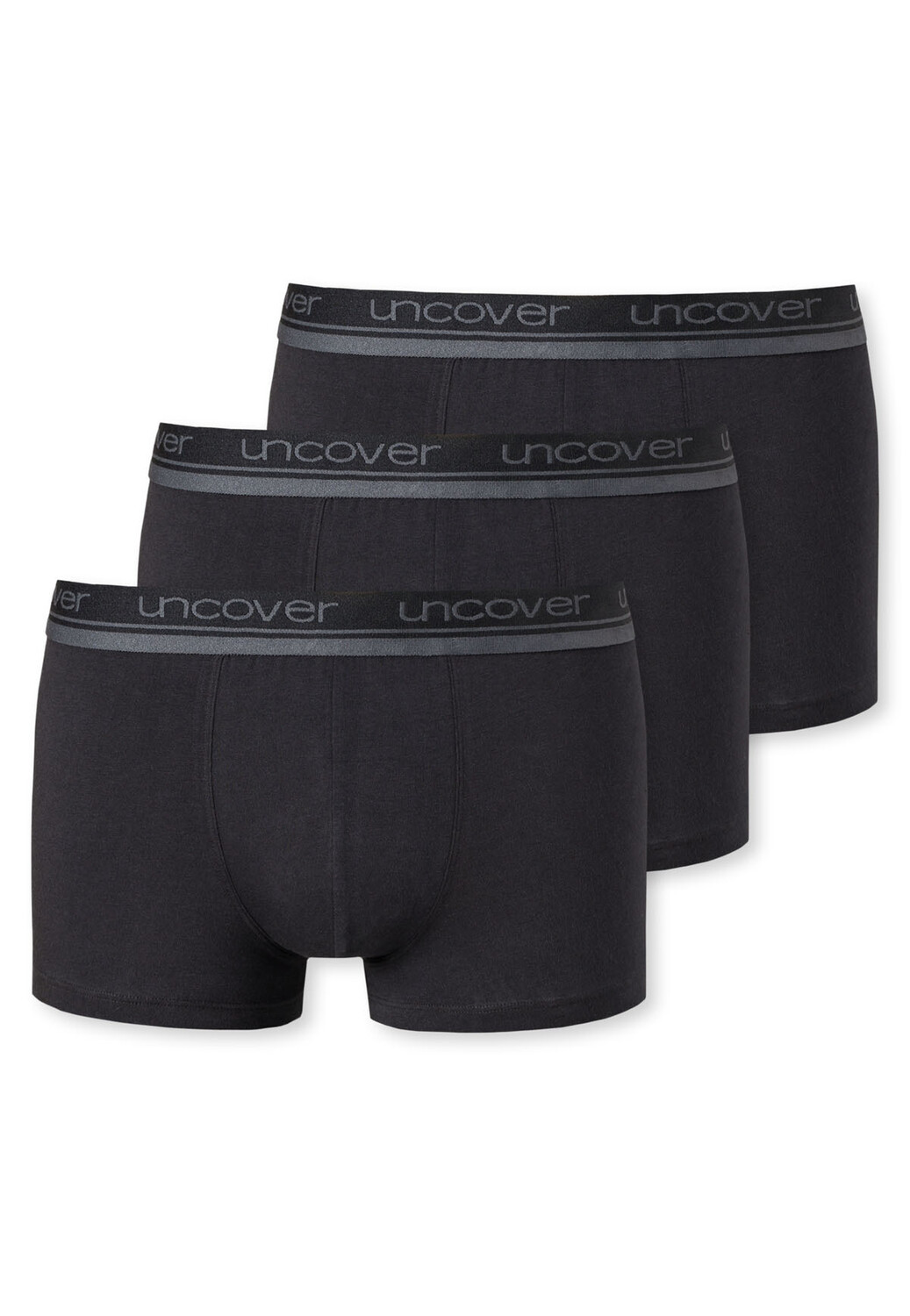 

Боксеры UNCOVER BY SCHIESSER Boxershort 3 шт, черный