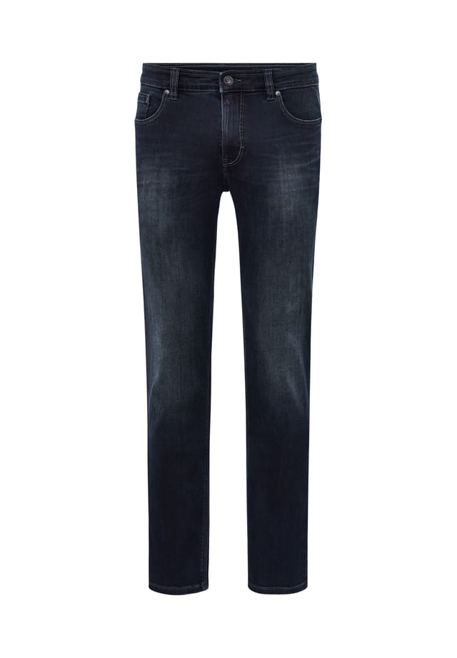 

Джинсы Slim-fit с пятью карманами синие черные трубчатые Paddock'S, черный