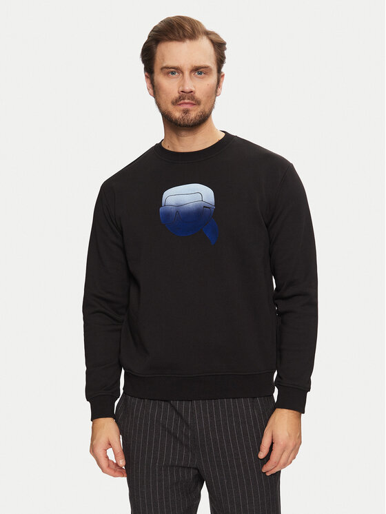 

Толстовка обычного кроя 705432 551942 Karl Lagerfeld, черный