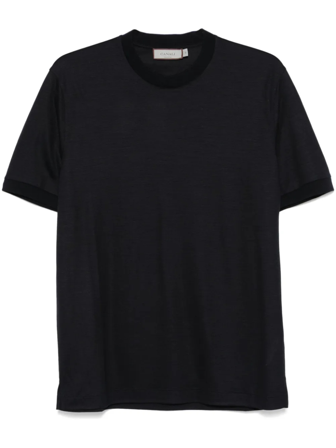 

Футболка из шерсти Canali, синий