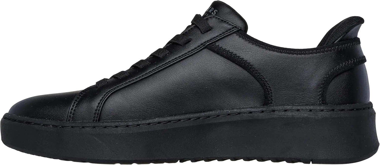 Мужские туфли Skechers Hands-Free Court Break Double Ventilated, Black — фото 4