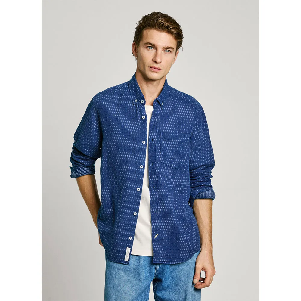 

Рубашка Pepe Jeans Albar, синий