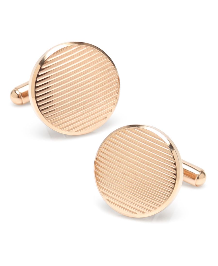 

Запонки Ox Bull & Trading Co Rose Line Ox & Bull Trading Co, Gold