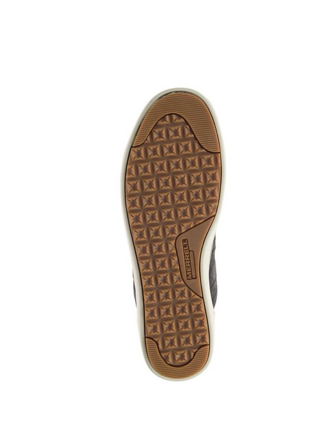 

Мужские черные кожаные кроссовки Primer Mid Merrell, черный