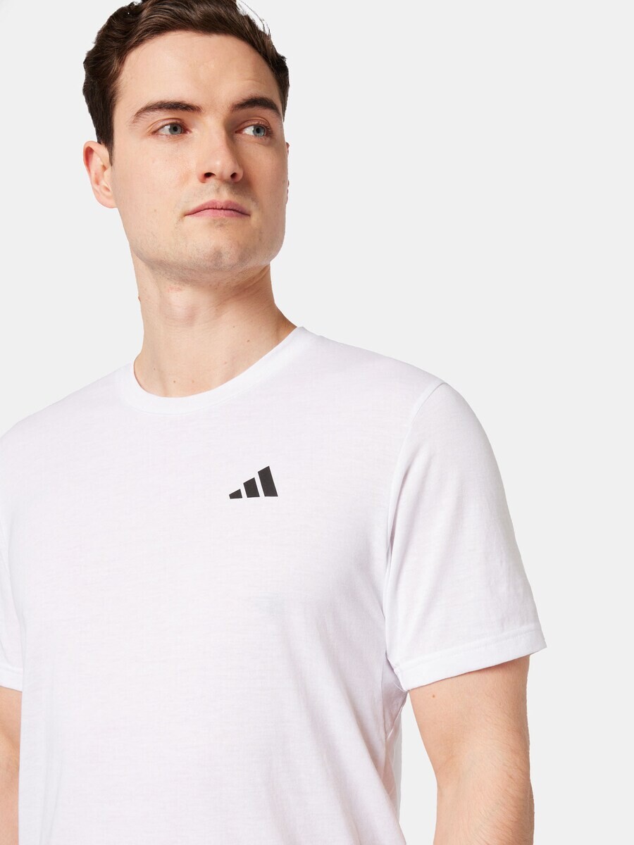 Спортивная футболка Adidas TRAIN ESSENTIALS FEELREADY, белый — фото 3