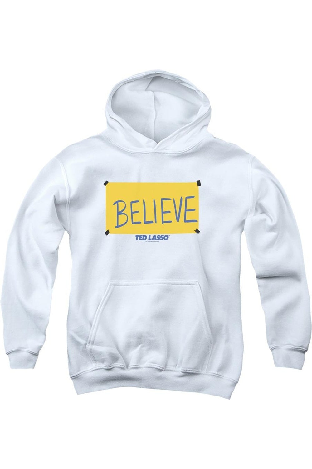 

Толстовка с капюшоном Ted Lasso "Believe" для молодежи Gildan, белый