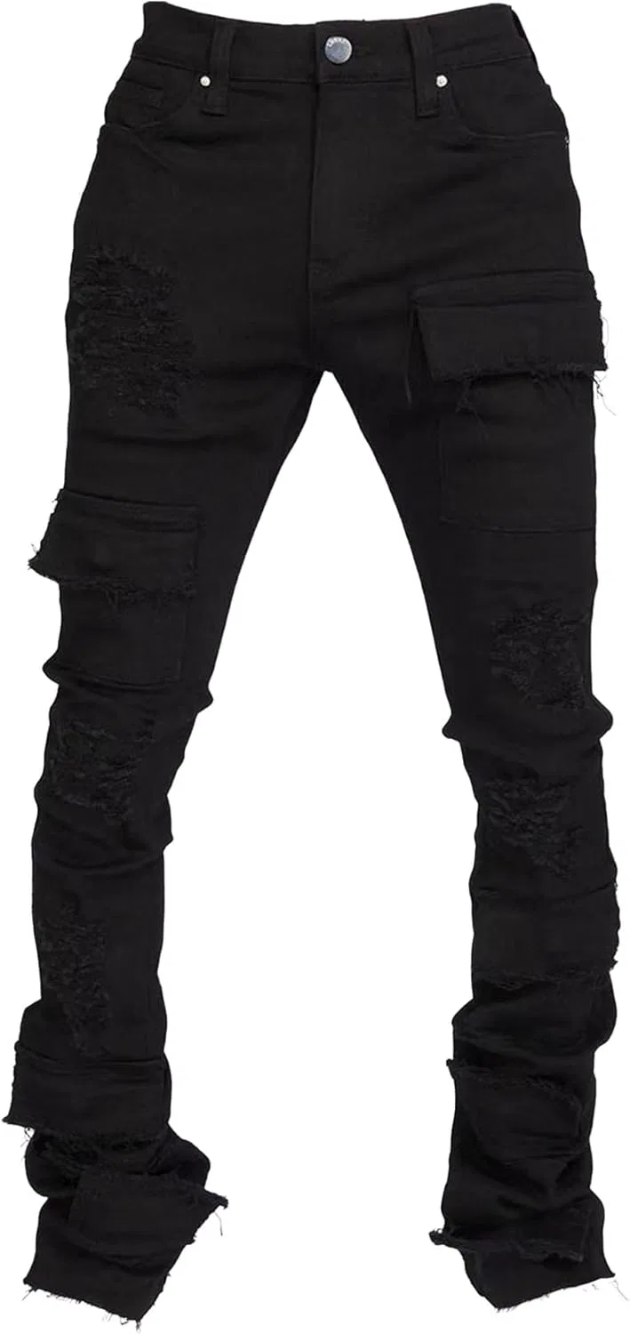 Джинсы скинни Vintage, Black