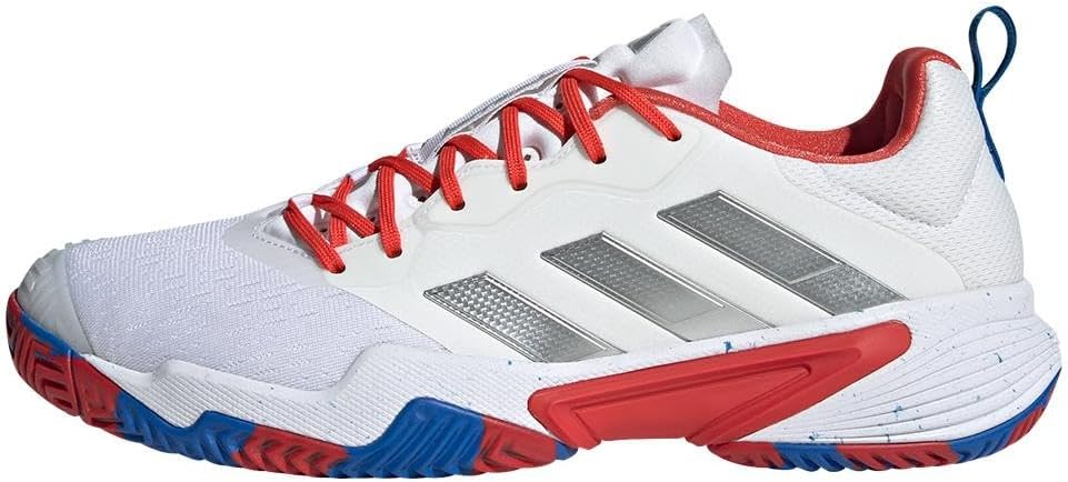 Мужские теннисные кроссовки Adidas Barricade Clay, белый — фото 3