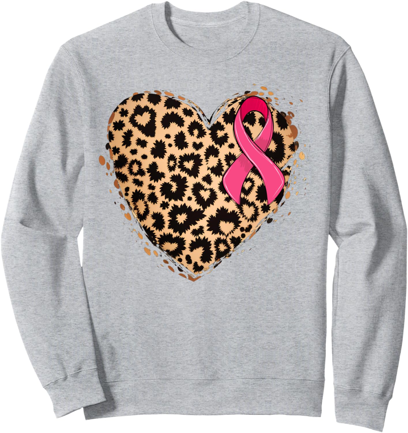 

Толстовка с розовой лентой в поддержку борьбы с раком груди, с принтом гепарда и леопарда в виде сердца Cheetah Leopard Heart Breast Cancer Pink Ribbon,, Розовый, Толстовка с розовой лентой в поддержку борьбы с раком груди, с принтом гепарда и леопарда в 