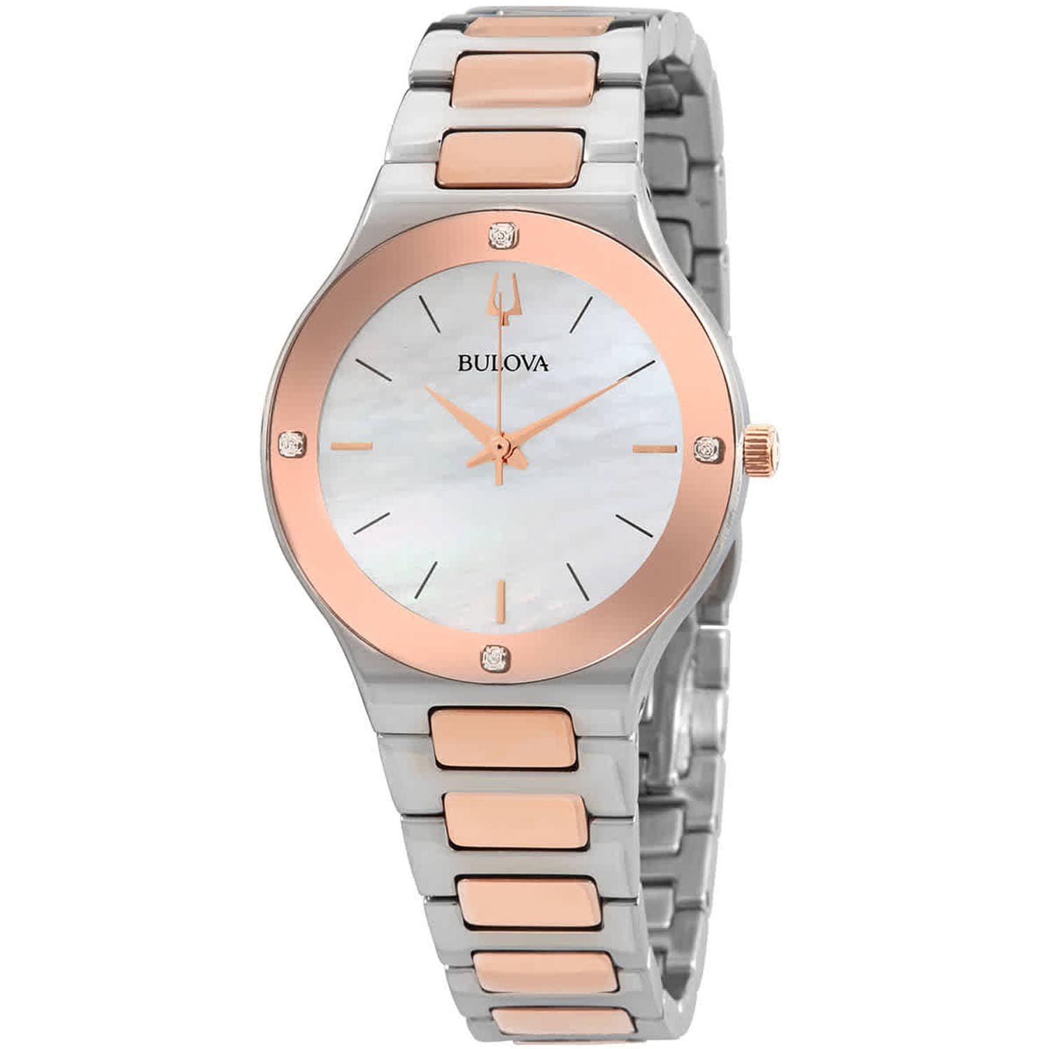 

Классические женские часы Bulova с перламутровым циферблатом Bulova, Mother Of Pearl