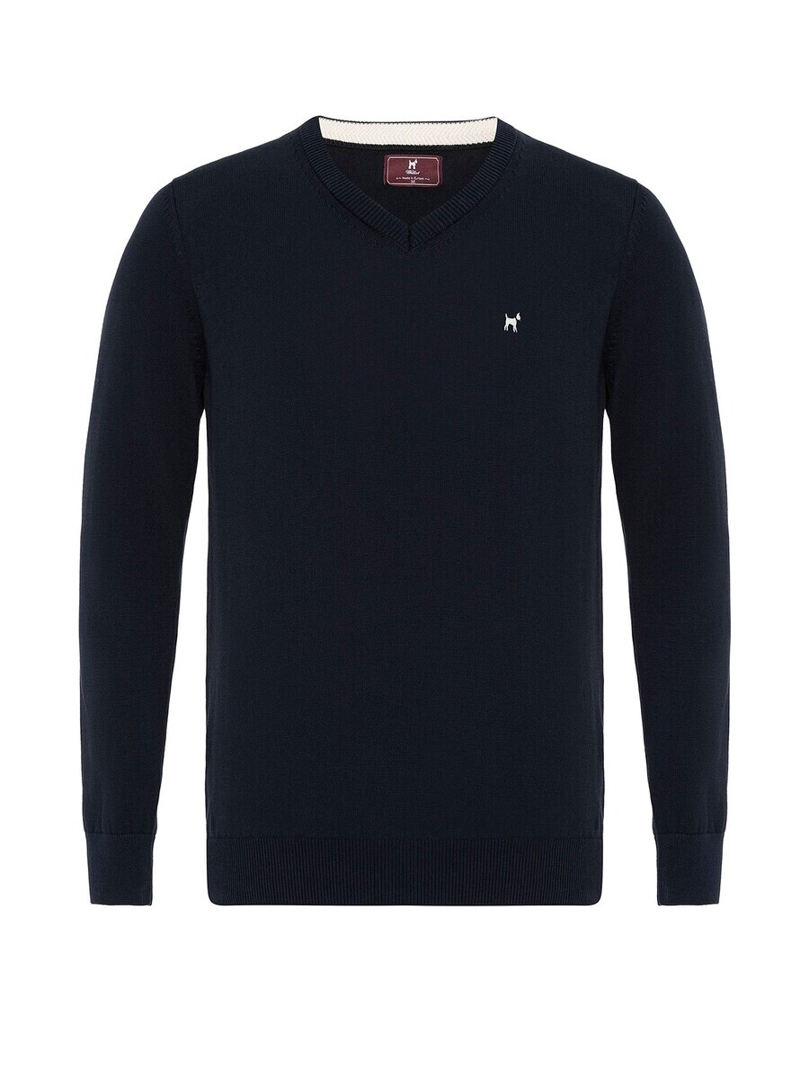 

Свитер с v-образным вырезом Williot Sweater Cabrera, темно-синий