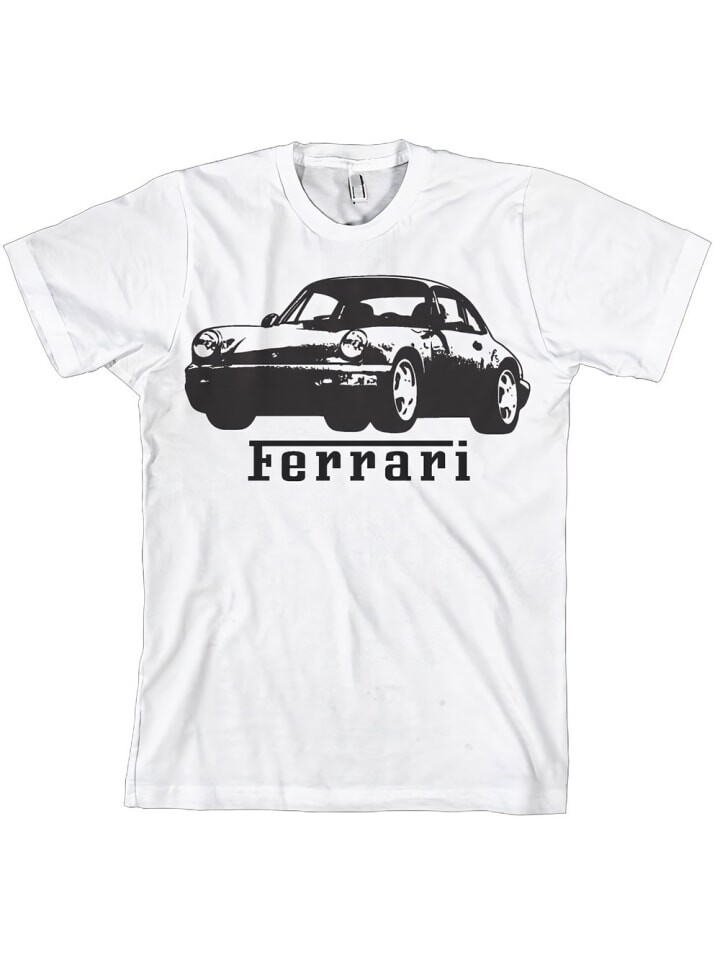 

Футболка Ferrari, белый