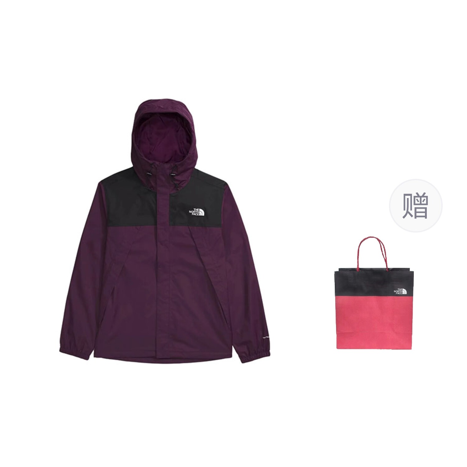 

Ветровка мужская Фиолетовый Подарочный Пакет The North Face