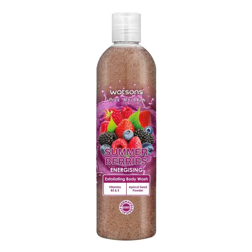 

Watsons Отшелушивающий гель для тела «Летние ягоды» 410г, Light purple - Light Brown