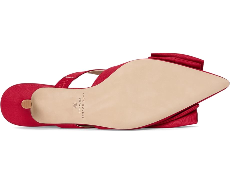 Туфли Jack Rogers Cynthia Bow Mule, цвет Carmine Red — фото 3
