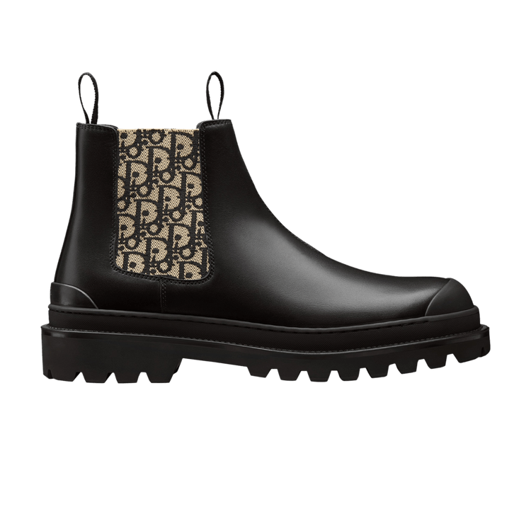 

Ботинки Dior Explorer Chelsea Boot 'Dior Oblique - Black Beige', черный