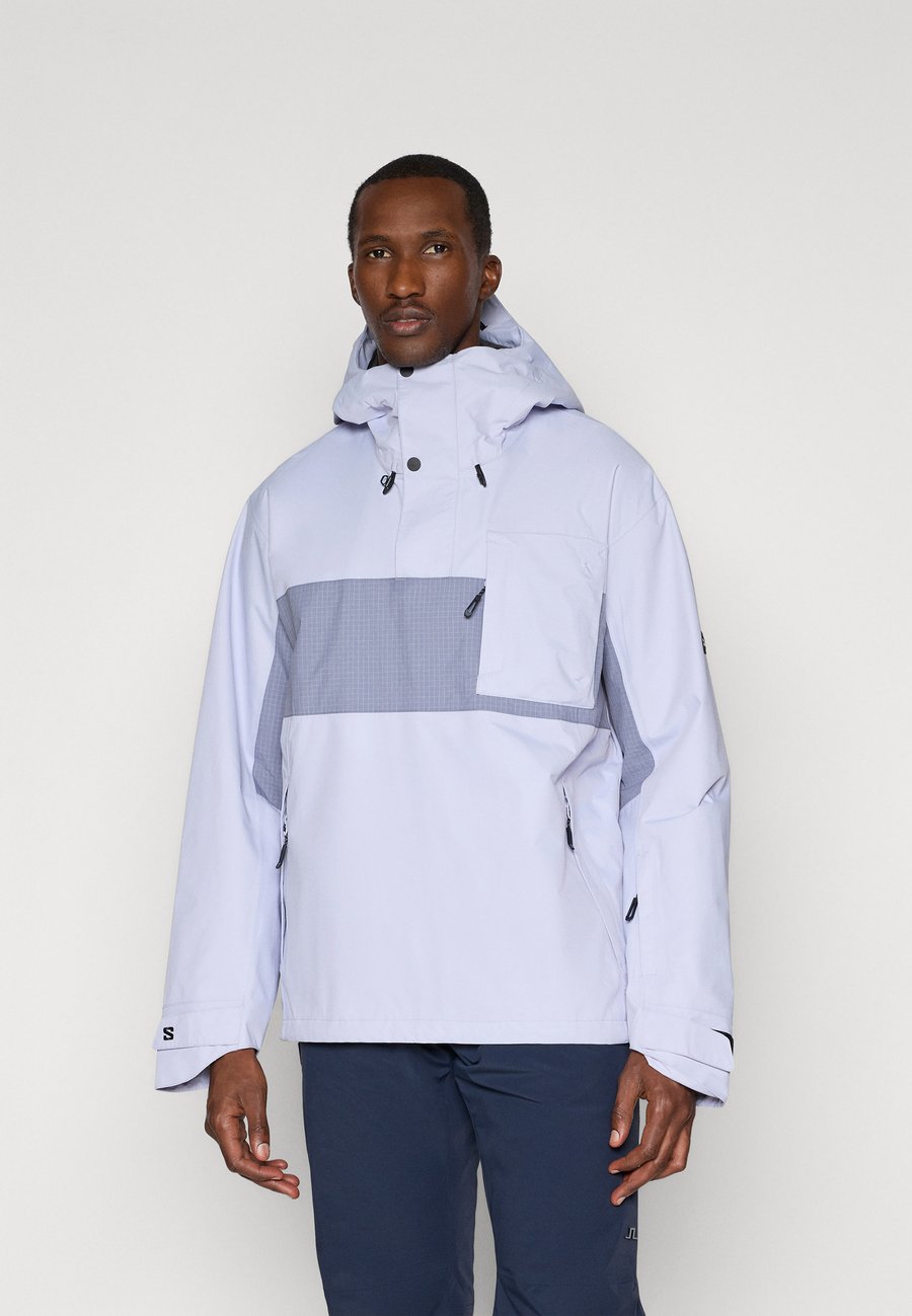 

Лыжная куртка Salomon ANORAK, Cosmic Sky/Blue Granite/Lilac