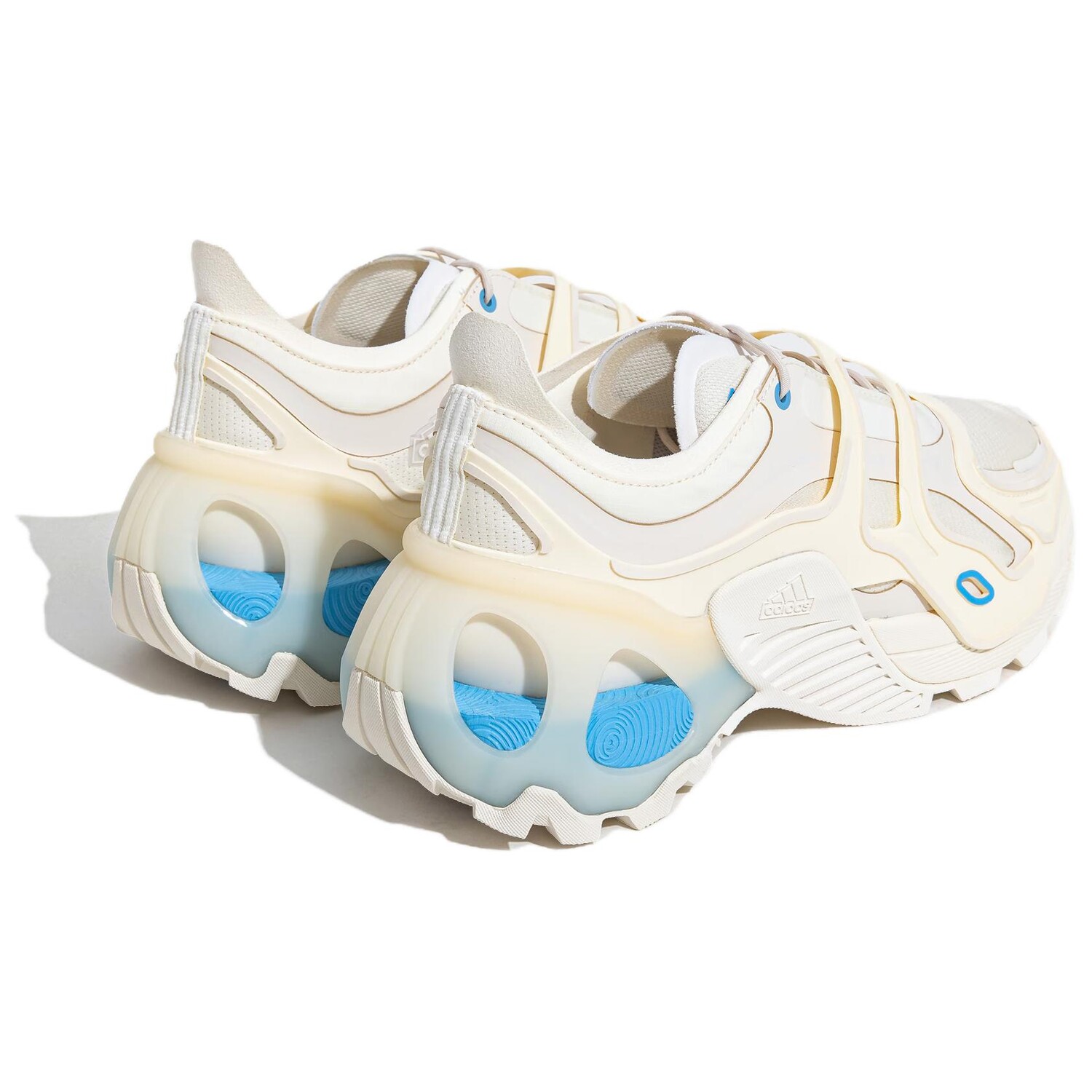 Кроссовки Wonder Runner Pro унисекс с низким верхом молочно-синего цвета Adidas — фото 4