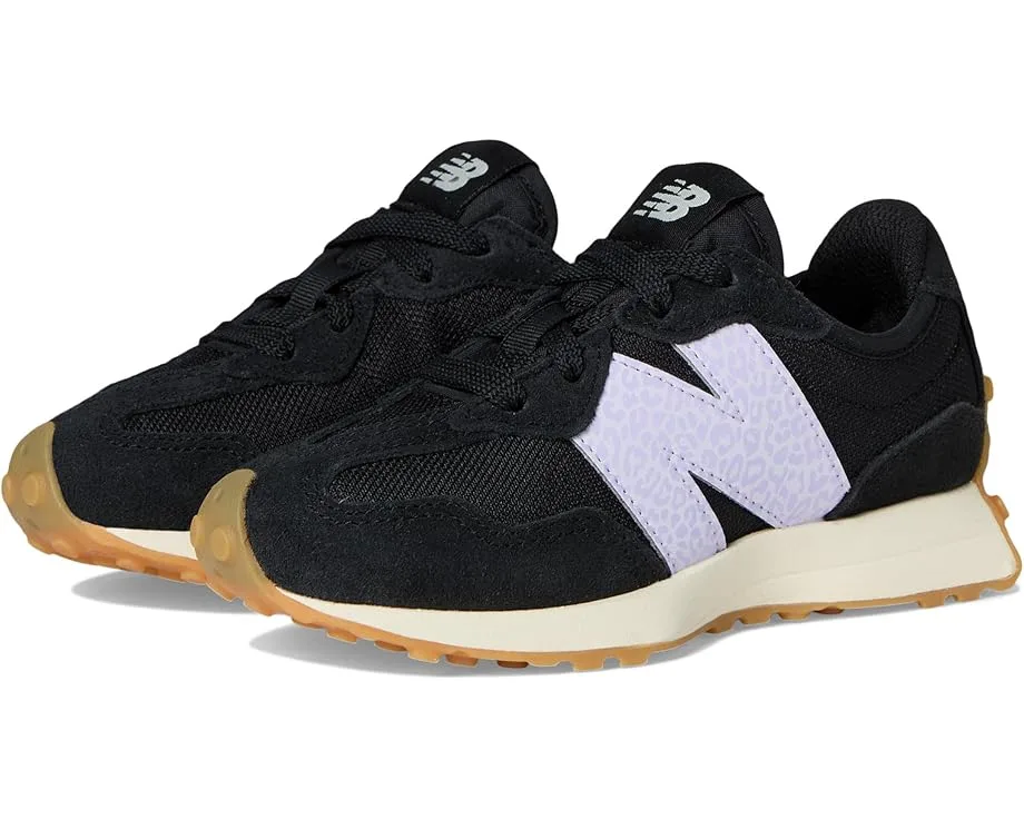 Кроссовки New Balance Kids 327 (Little Kid), Bright Lavender/Black