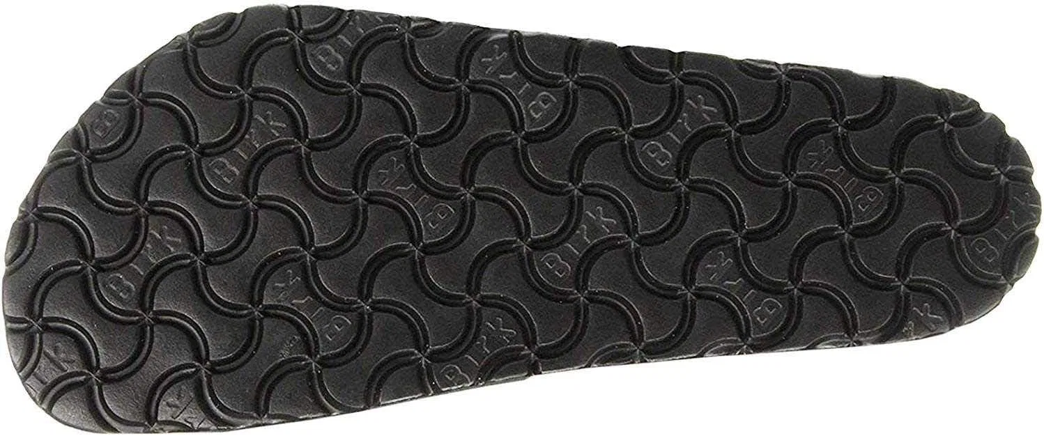 Сабо и мюли Birkenstock Madrid 40623 унисекс для взрослых, изготовлены из материала Birko-Flor, 3-Black — фото 3