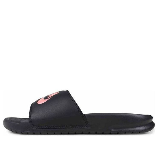 Тапочки benassi jdi slides 'black' Nike, черный