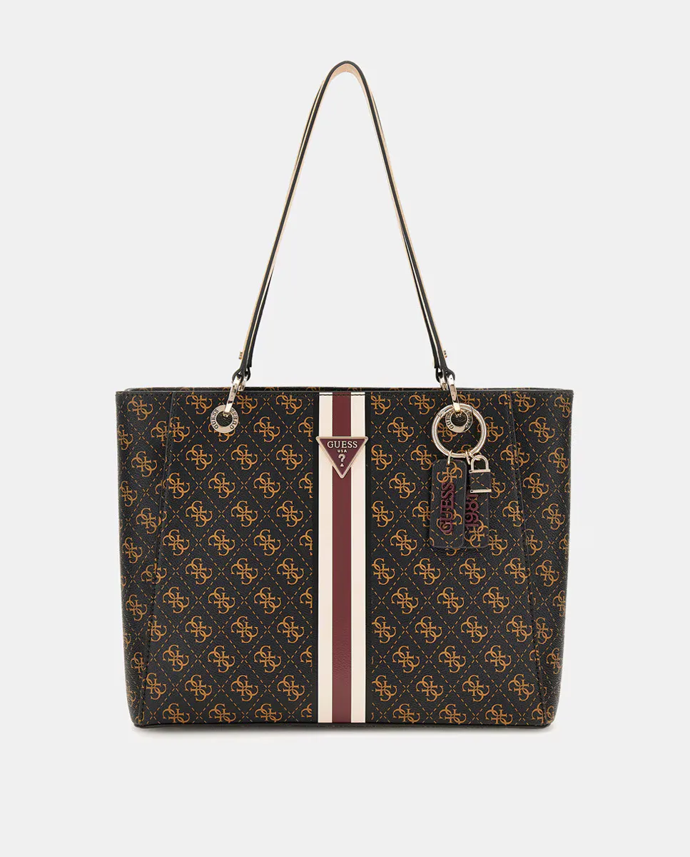 

Думаю, сумка NOELLE TOTE Guess, темно-коричневый