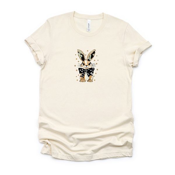 

Футболка с принтом Bunny polka dot coquette Simply Sage Market, Cream