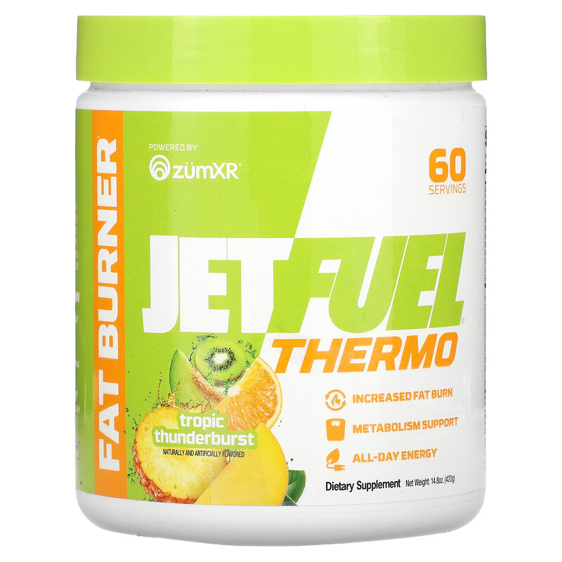 

GAT, JetFuel, Thermo, сжигатель жира, Tropic Thunderburst, 420 г (14,8 унции)