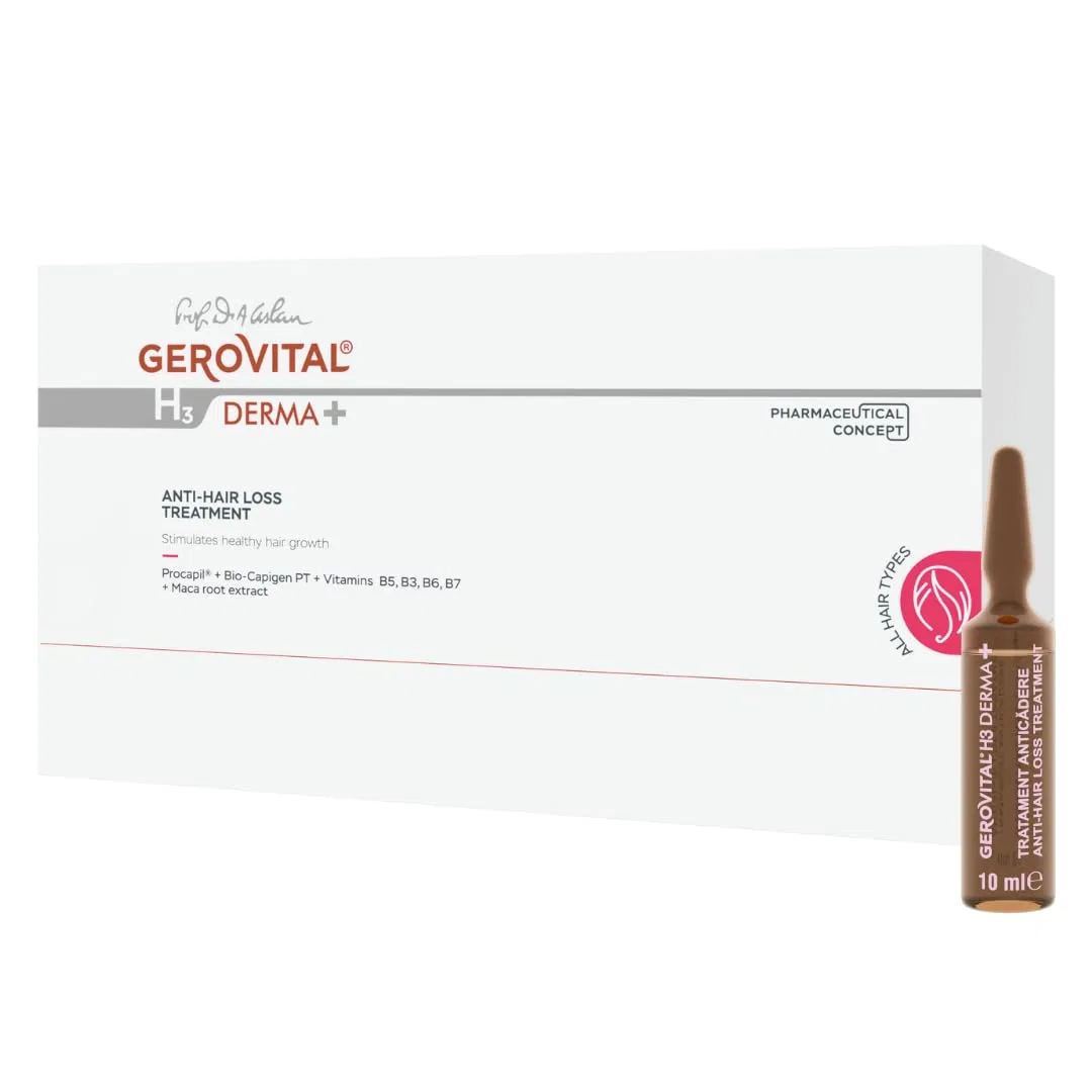 Средство против выпадения волос Gerovital H3 Derma+ Gerovital