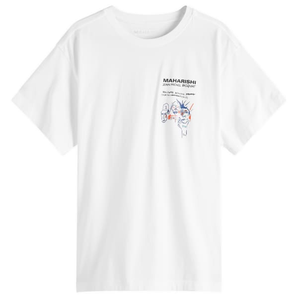 

Баскейт футболка год змеи Maharishi, белый