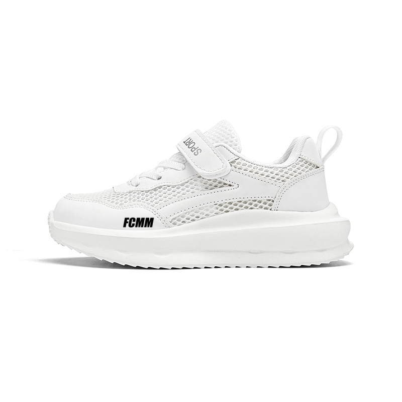 

Нескользящая и дышащая детская обувь для повседневной носки FCMM, белый