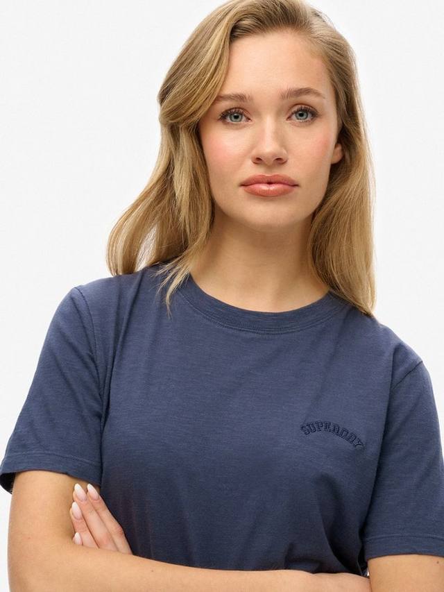 Футболка Essential Logo из натурального органического хлопка с эффектом стирки Superdry — фото 4