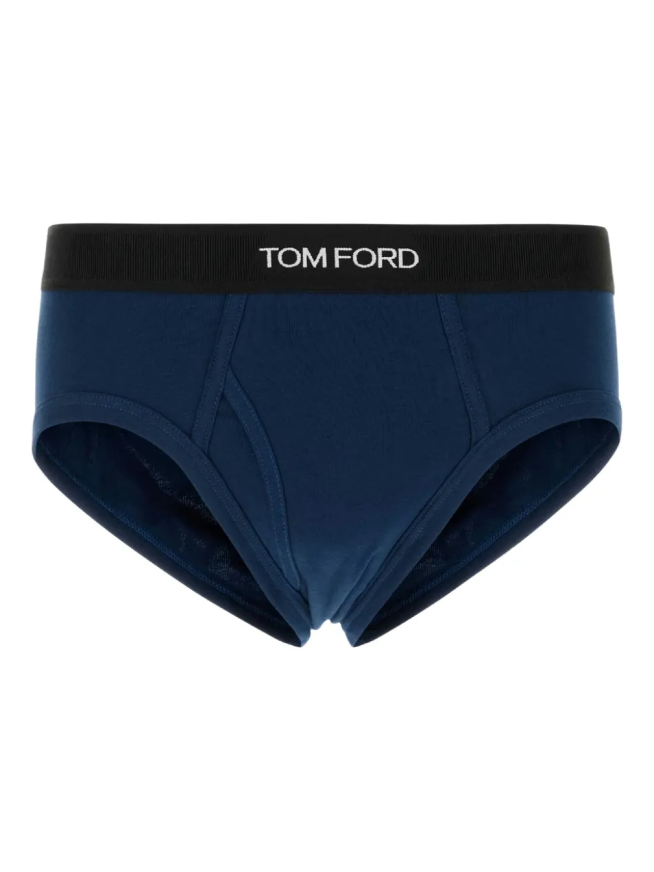 

Трусы-брифы с логотипом TOM FORD на поясе, синий