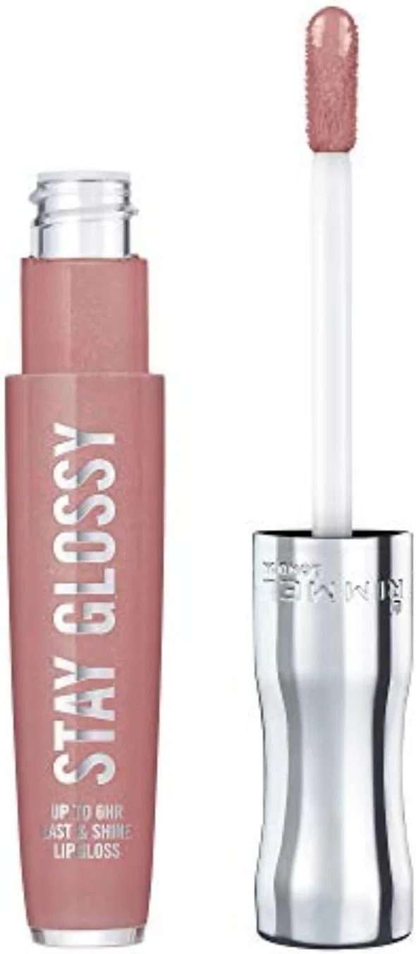 Блеск для губ Ri ммel StayGloss Slip Gloss 0.18 fl oz, оттенок Blushing Belgraves Rimmel