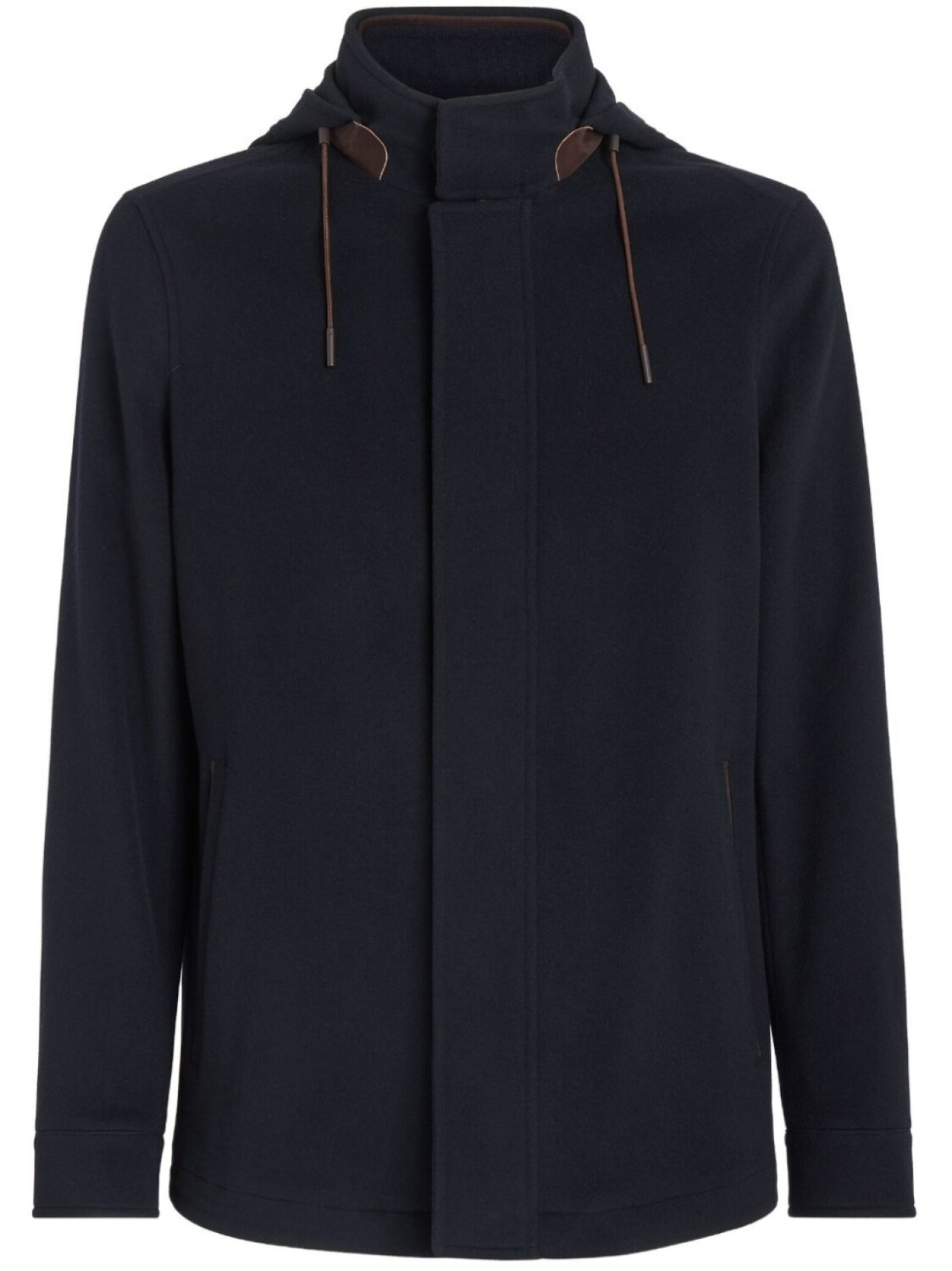 

Zegna куртка с капюшоном, синий