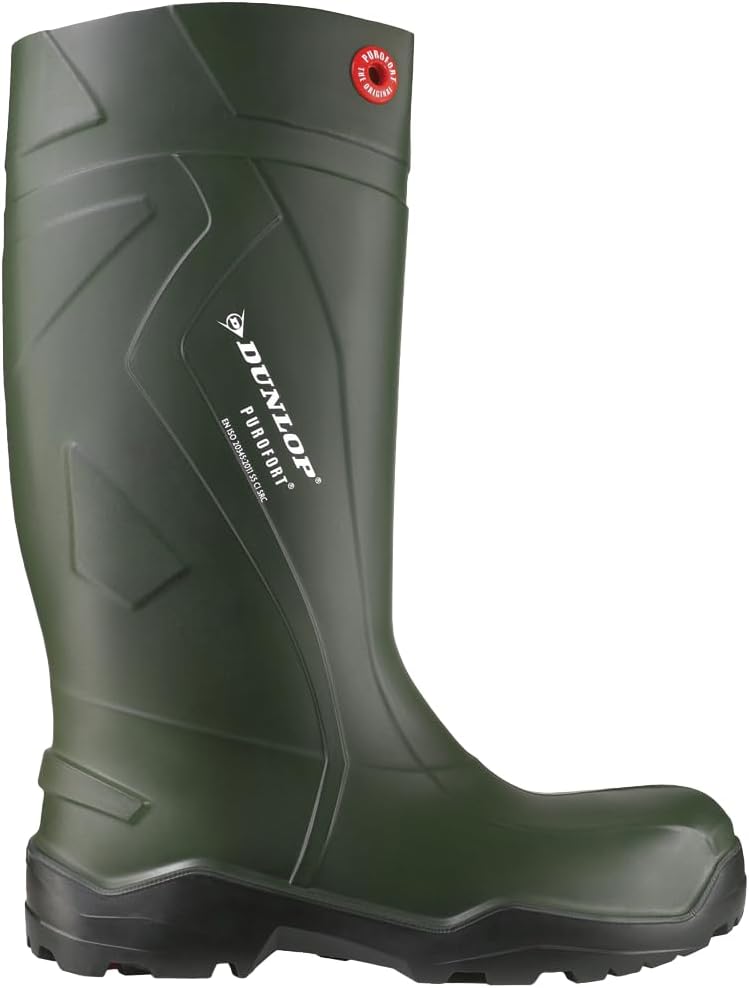Унисекс-сапоги Wellington для спорта и дождя Dunlop, зеленый — фото 3