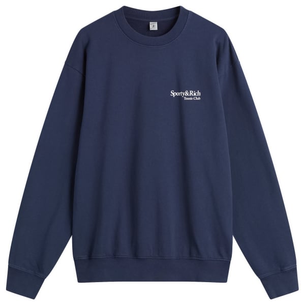 

Толстовка с изображением команды по теннису Sporty & Rich, темно-синий