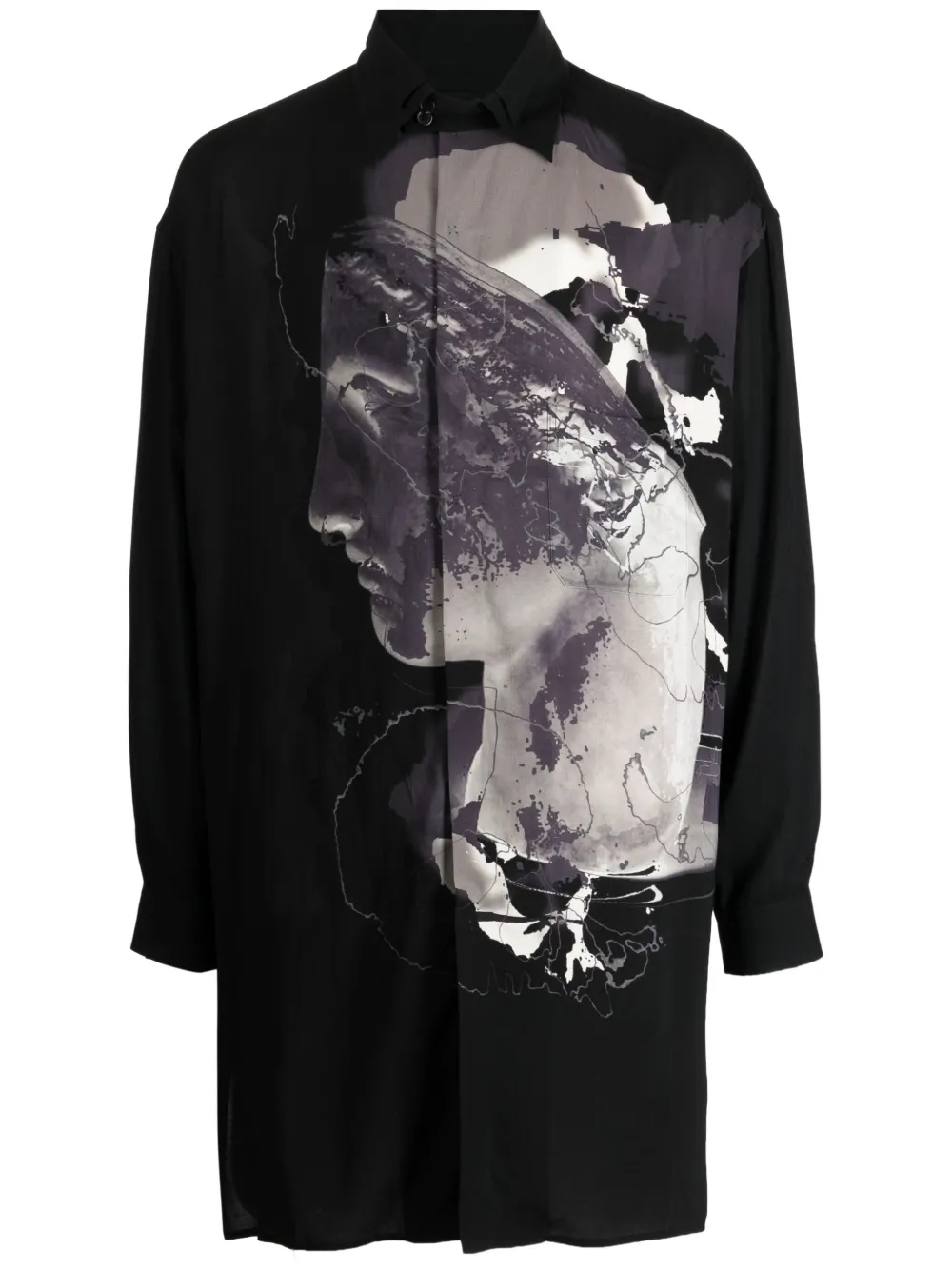 

Рубашка 218/1+227/1 R-Yohji Has B Yohji Yamamoto, черный