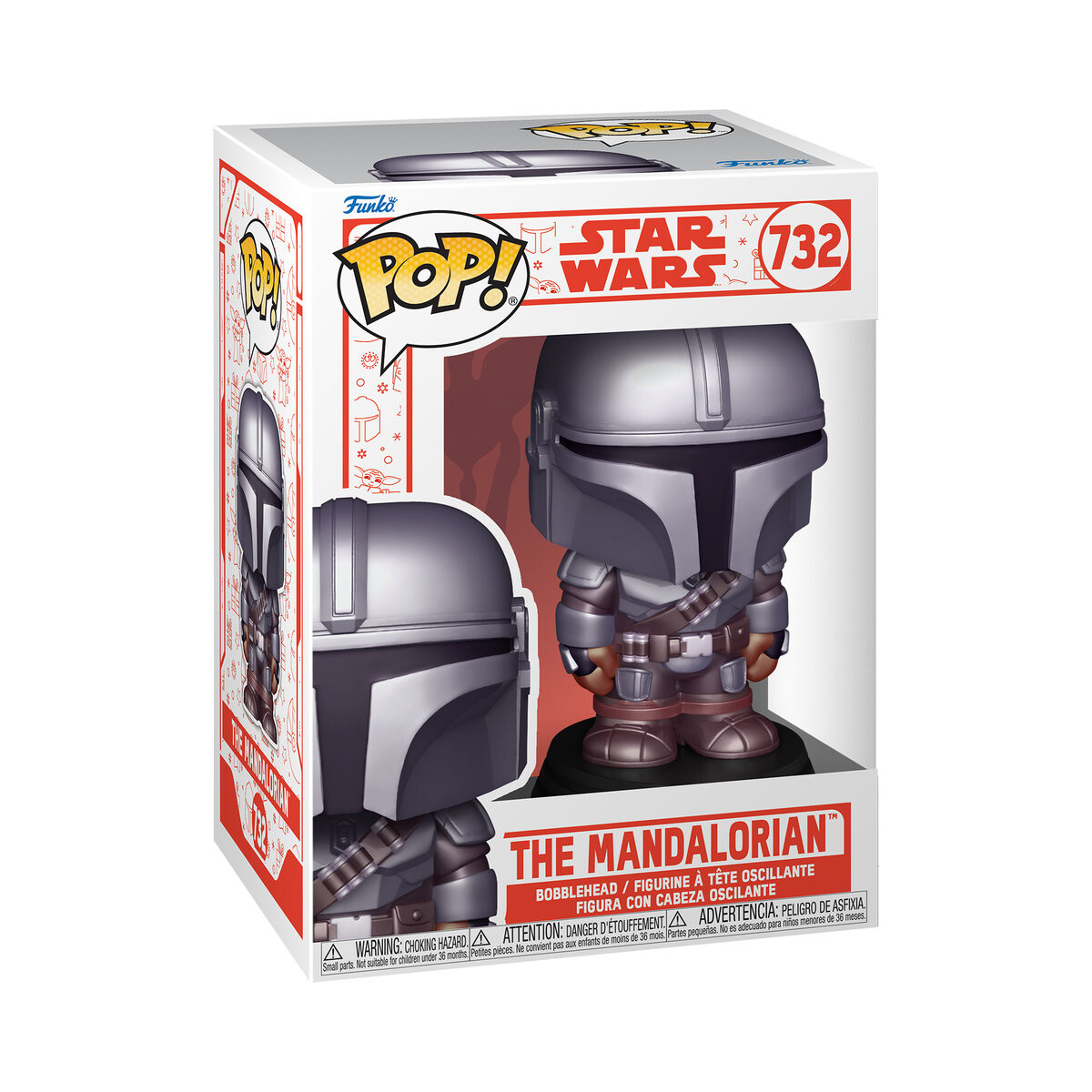 

Funko POP! Звездные войны, коллекционная фигурка, Мандалорец, 732 г.