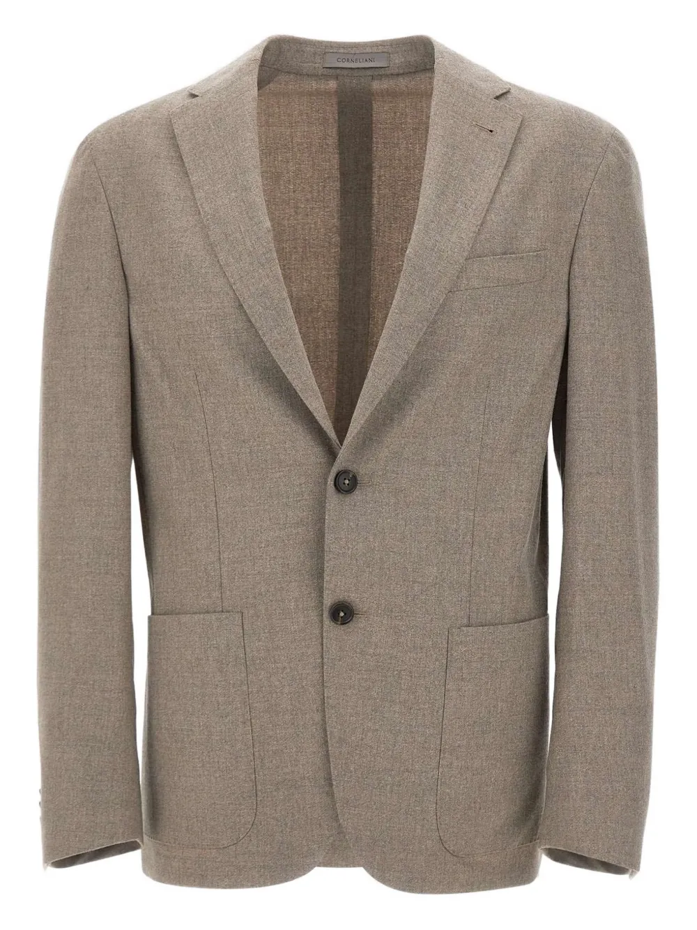 

Однобортный пиджак Corneliani, нейтральный