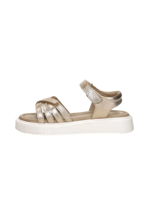 Босоножки meiden sandalen золотистого цвета Sub55, Gold-Coloured