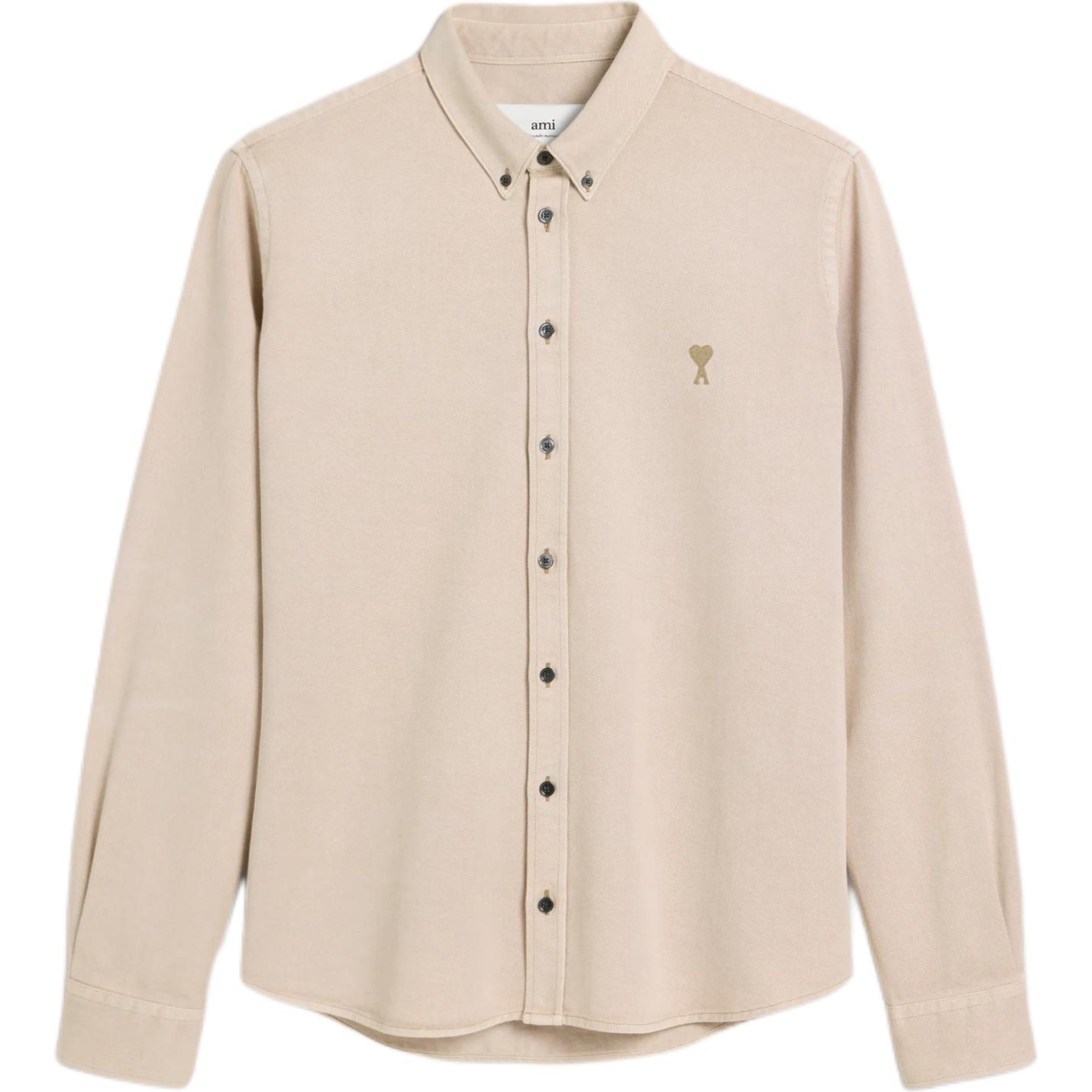 

Парижская рубашка Ami De Coeur на пуговицах AMIPARIS, белый