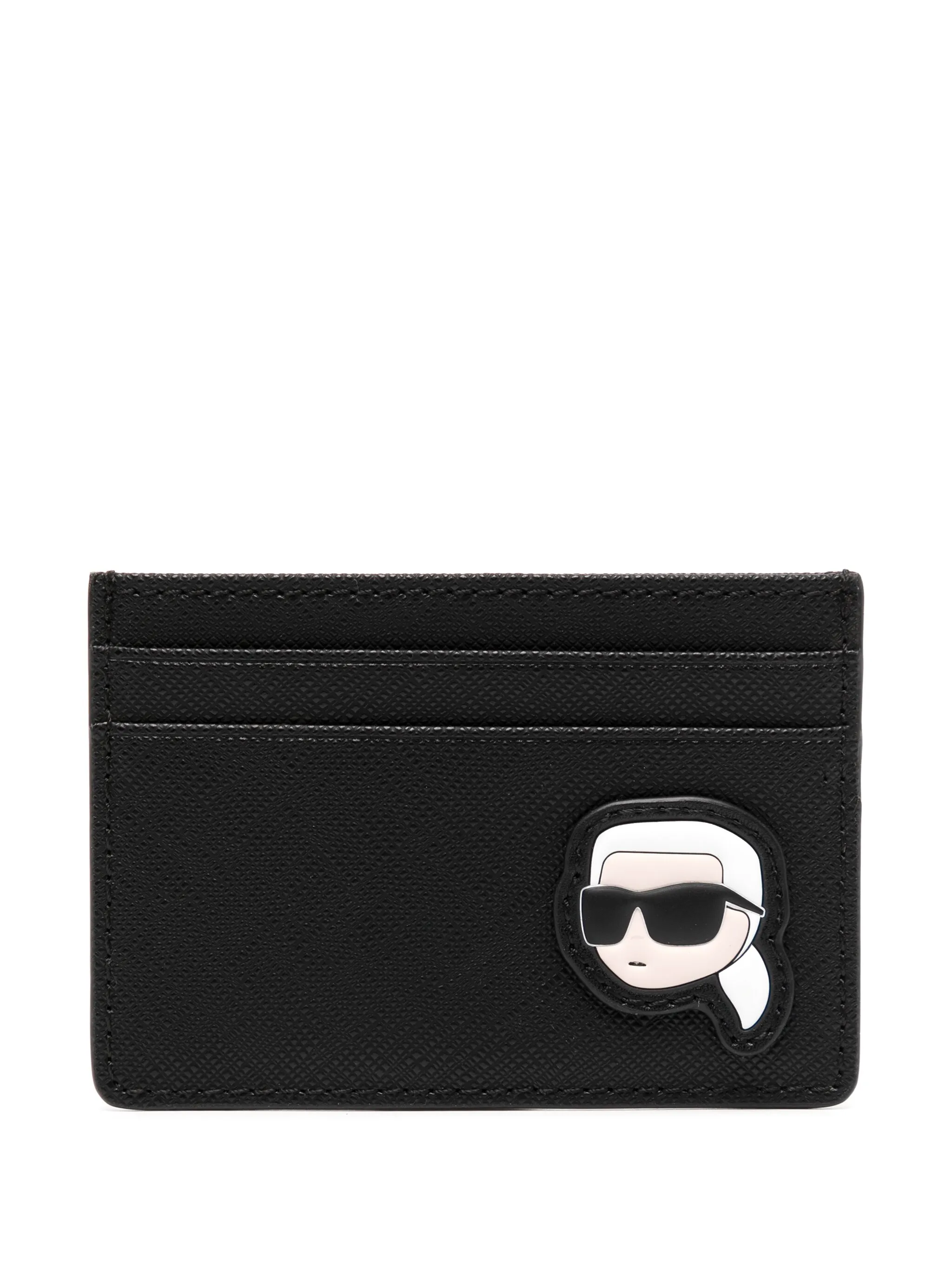 

Картхолдер K/Ikonik 2.0 из искусственной кожи Karl Lagerfeld, черный