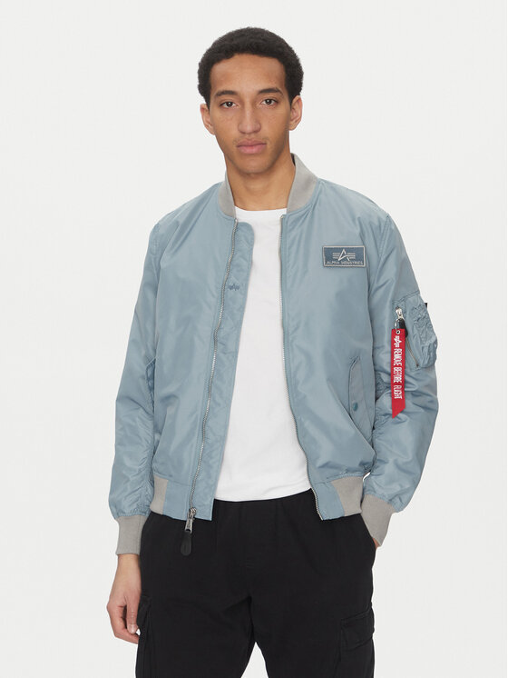 

Куртка-Бомбер стандартный крой MA-1 TTC Two Tone 126101 Alpha Industries, синий