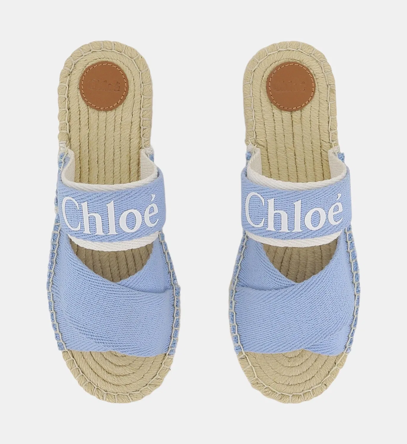 Сандалии с ремешками Chloe Kids, синий — фото 4