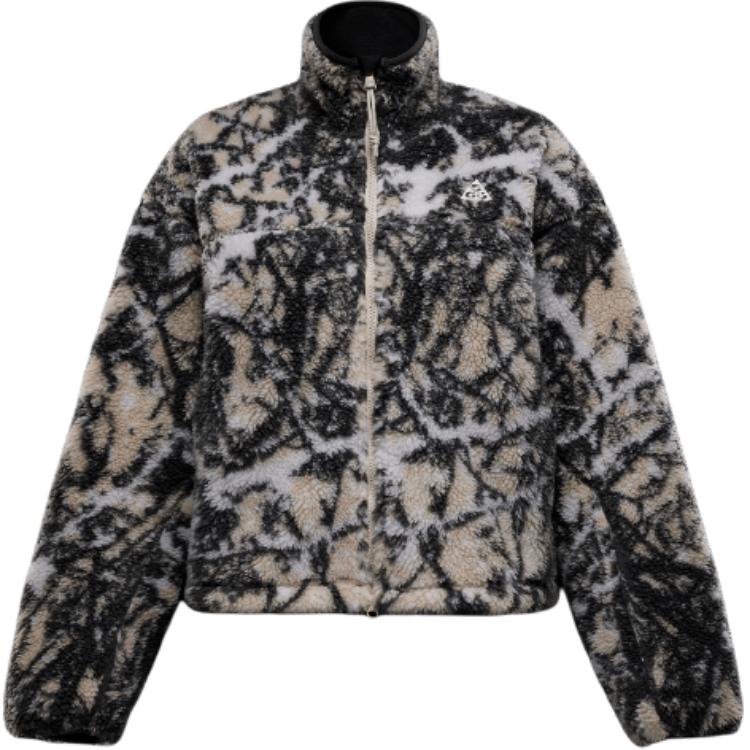 

Nike Женская ветрозащитная флисовая куртка с полной молнией, Anthracite