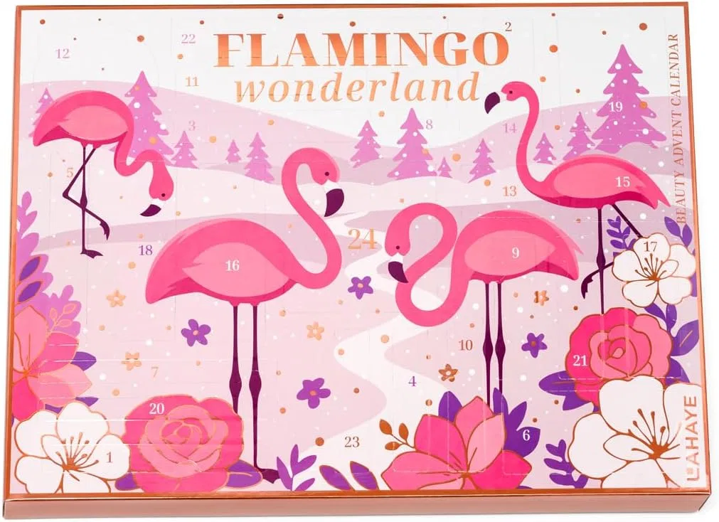 Бьюти-адвент-календарь «PINK FLAMINGO» X-MAS 2025 от LAHAYE Lahaye — фото 3