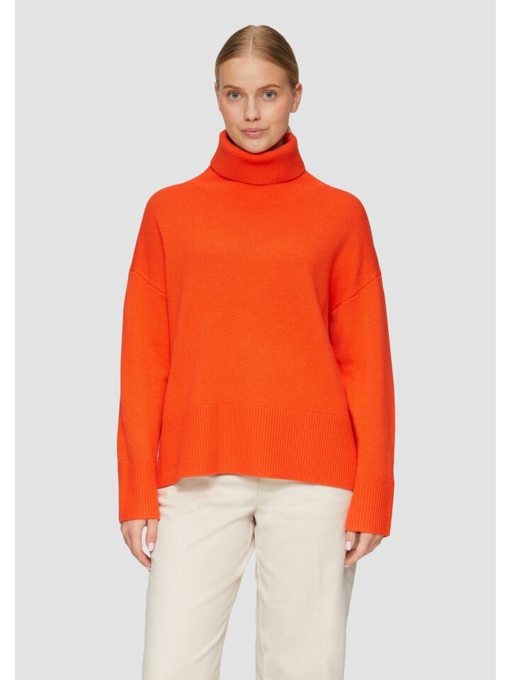 

Пуловер s.Oliver Strickpullover langarm, оранжевый